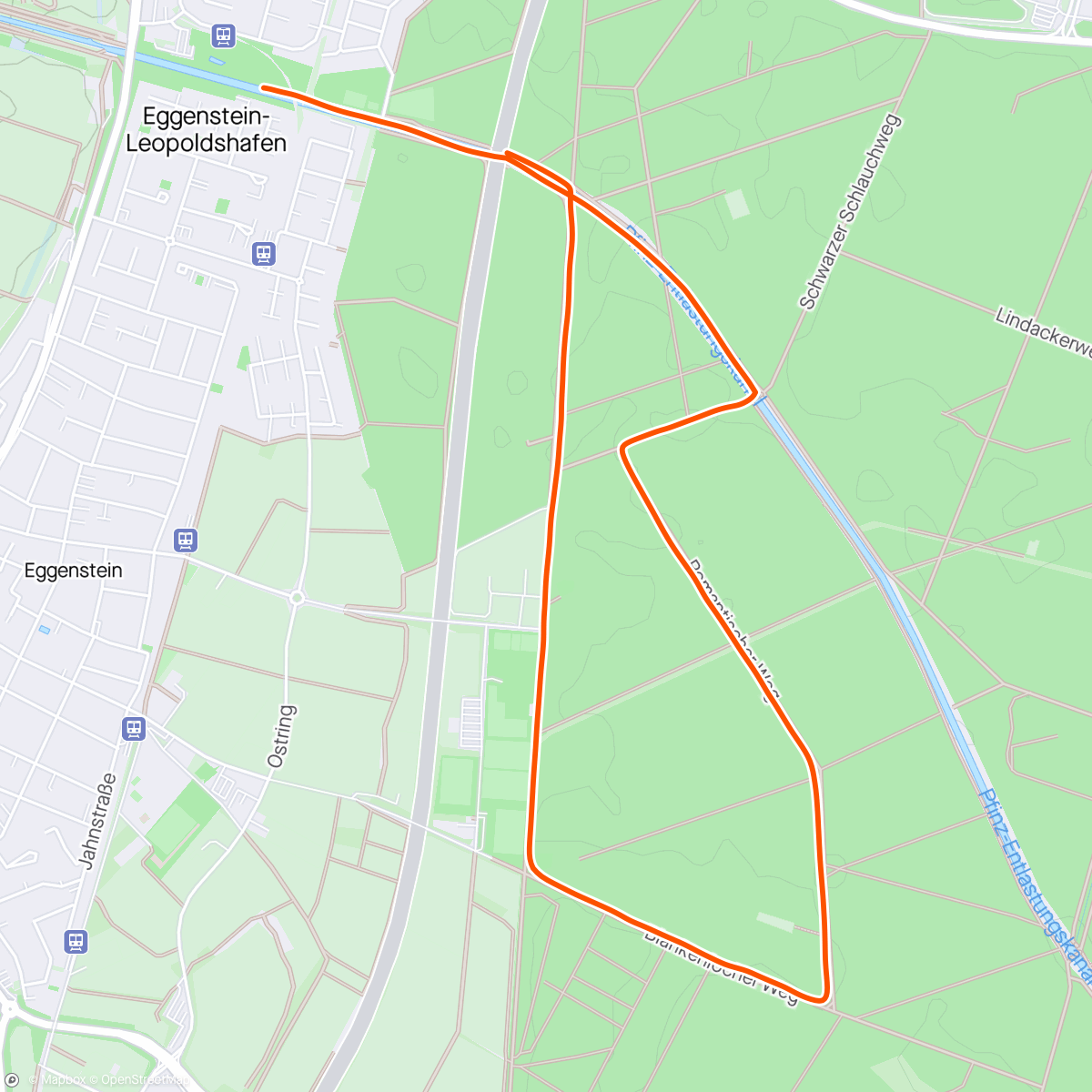 Map of the activity, Erster lockerer Versuch