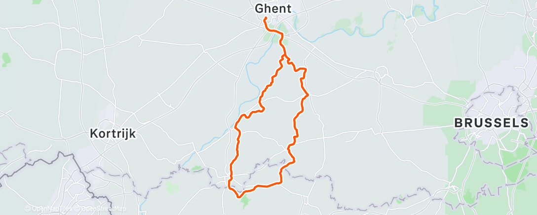 Map of the activity, Catch-up met Maarten