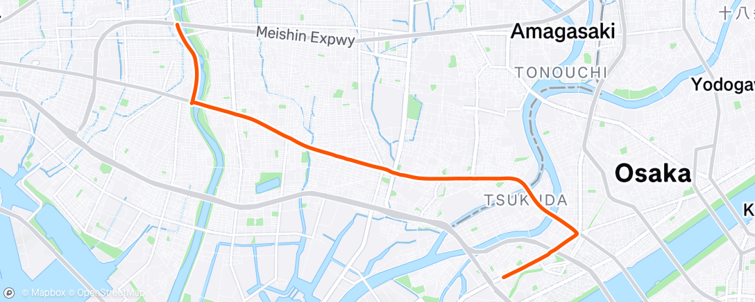 Map of the activity, Afternoon Ride