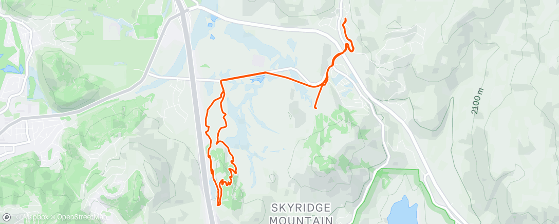 Map of the activity, Sparky