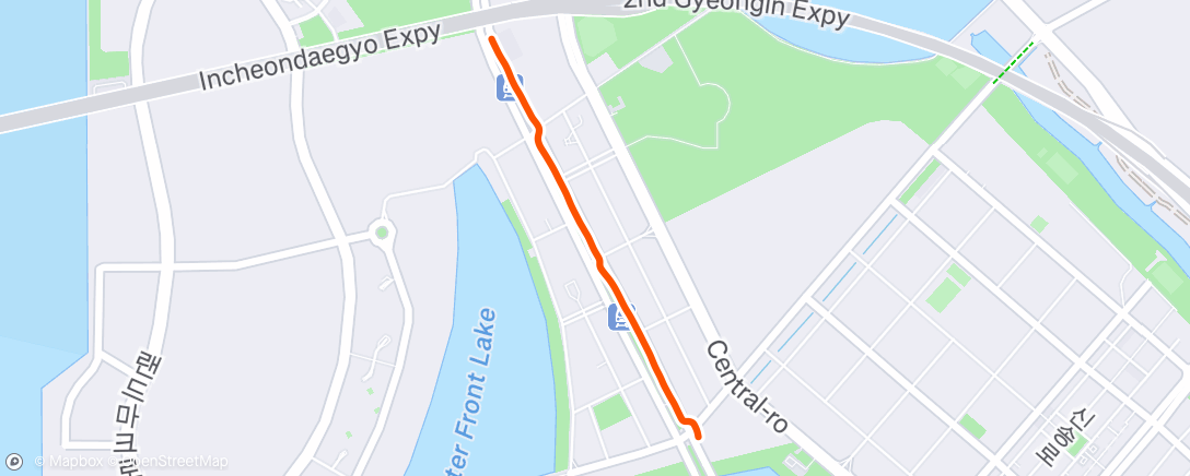 Map of the activity, Morning Ride