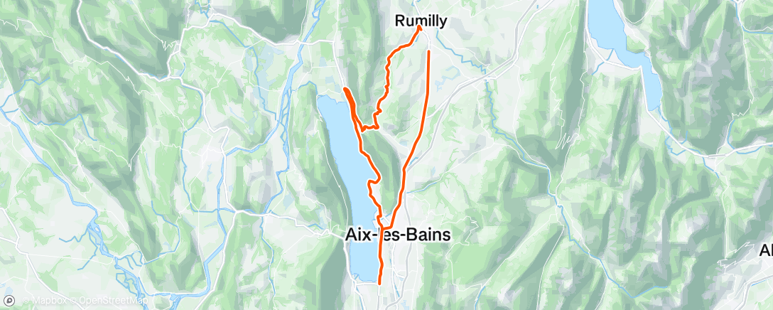 Map of the activity, Limer la zone pref de Gaudu