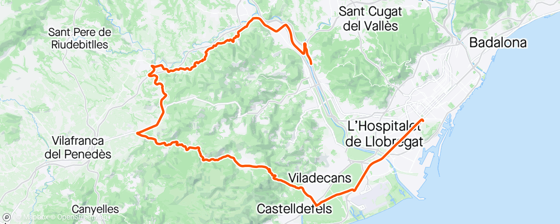 Map of the activity, Catalunya 3