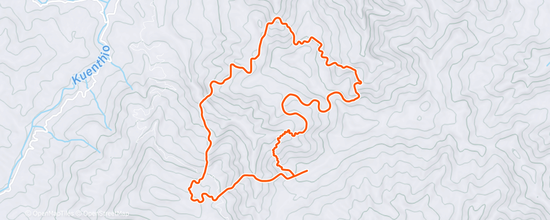 Map of the activity, Zwift - R.G.V. in France
