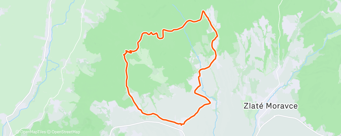 Map of the activity, Uz aj ja mam,prve km tento rok🙂🚴🏻‍♂️