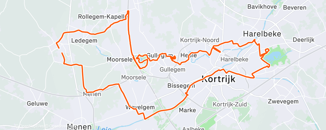 Карта физической активности (Spekglad en keihard 🙃)