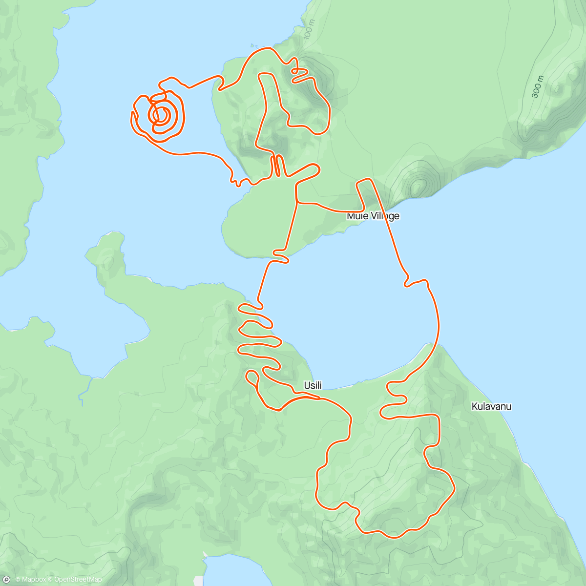 Map of the activity, Zwift - Race: Chasing Tour | Chasing Pink - Stage 13 (A) on Three Sisters Reverse in Watopia