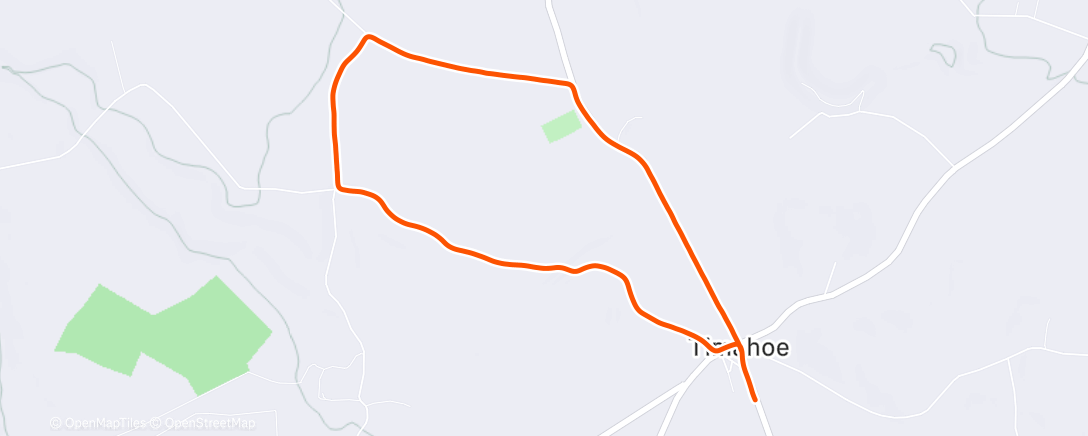 Map of the activity, Noel Ramsbottom 5k