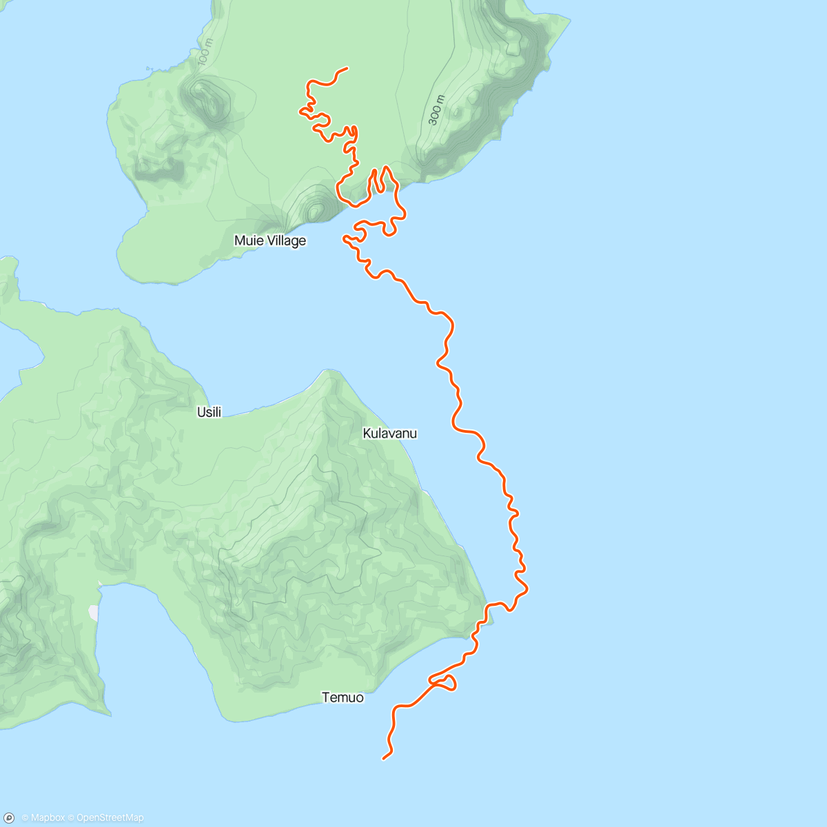 Mappa dell'attività Zwift - FTP Ramp Test 235w