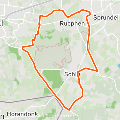 Rucphen kleine ronde | 24.7 km Cycling Route on Strava