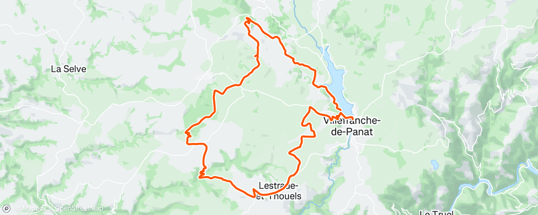 Carte de l'activité
