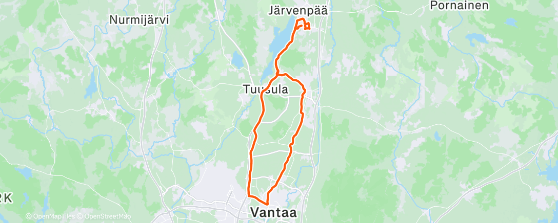 Карта физической активности (Errands)