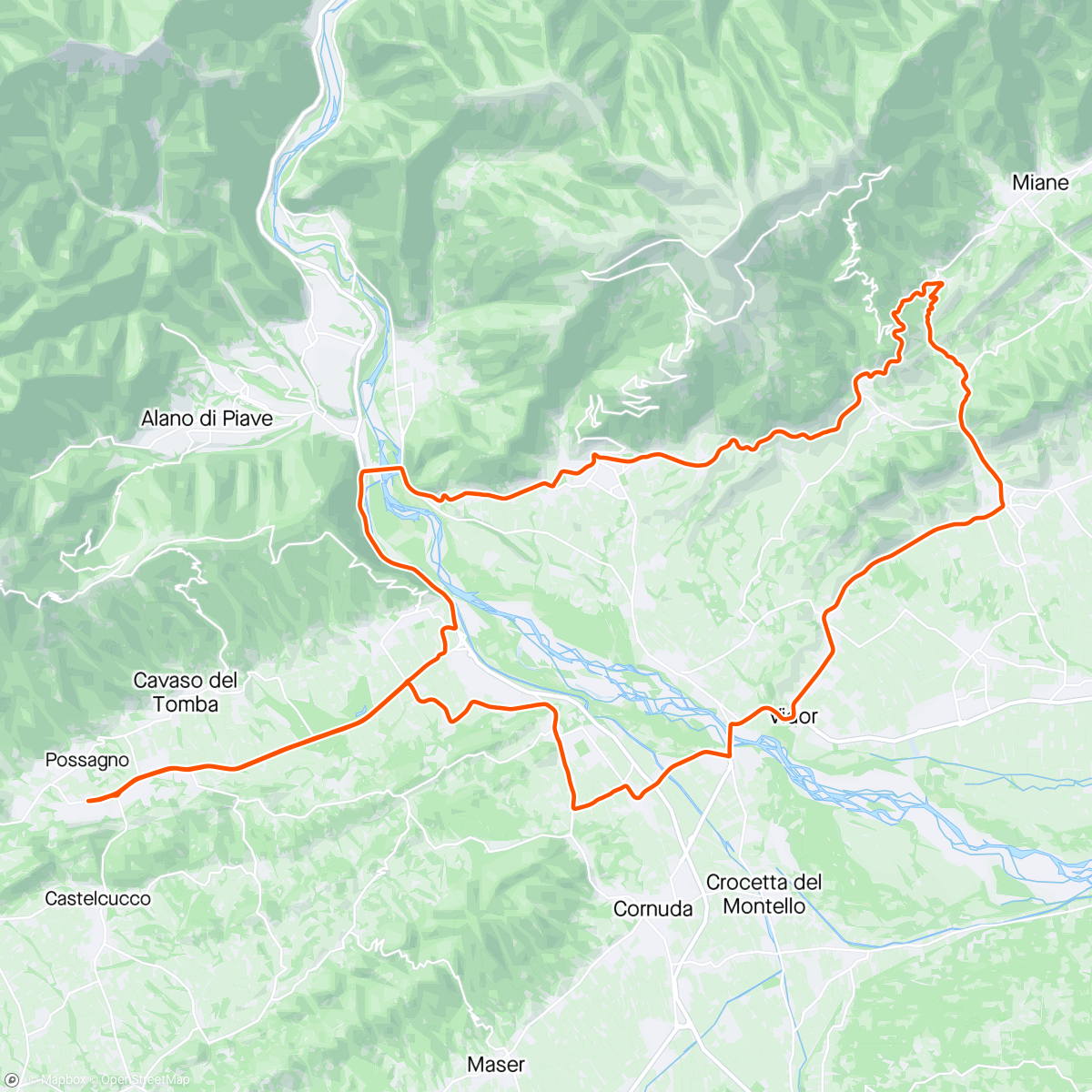Map of the activity, Pioggia , ancora , BASTA