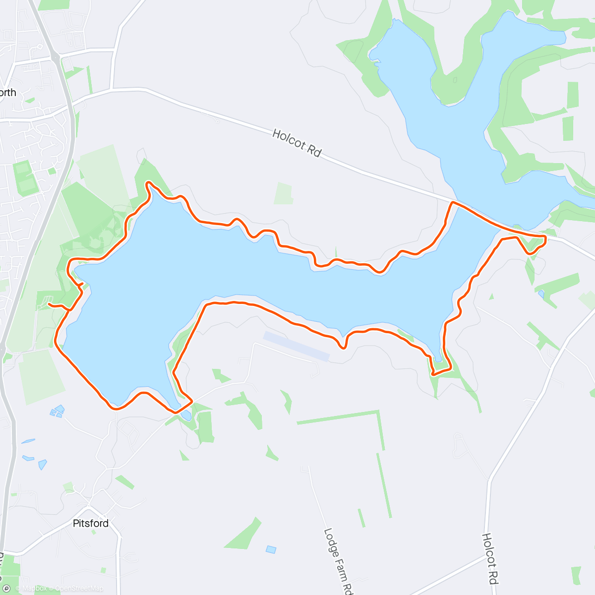 Map of the activity, 18th Wedding Anniversary celebration 10km with Mrs Gray 🏃‍♀️ 🏃‍♂️