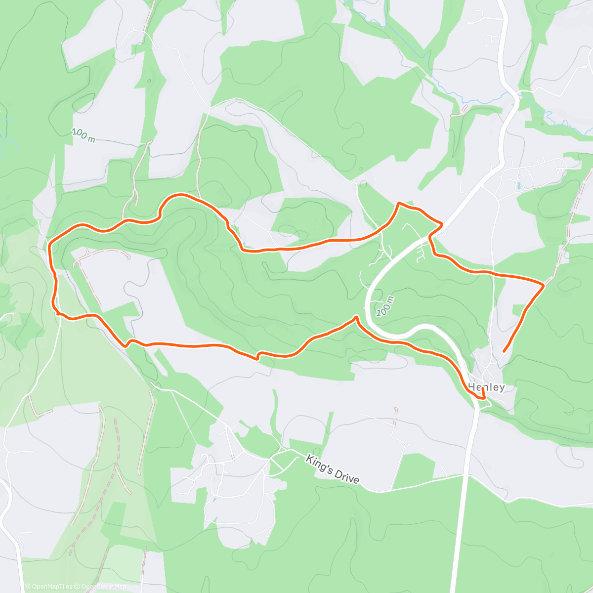 Карта физической активности (Duke Loop with Hannah, Freddie and Andrew)