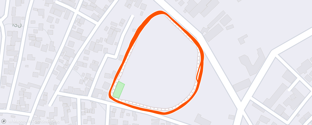 Mapa de la actividad (Morning running 6.5 km at sports club Deesa Today 23/04/2024)