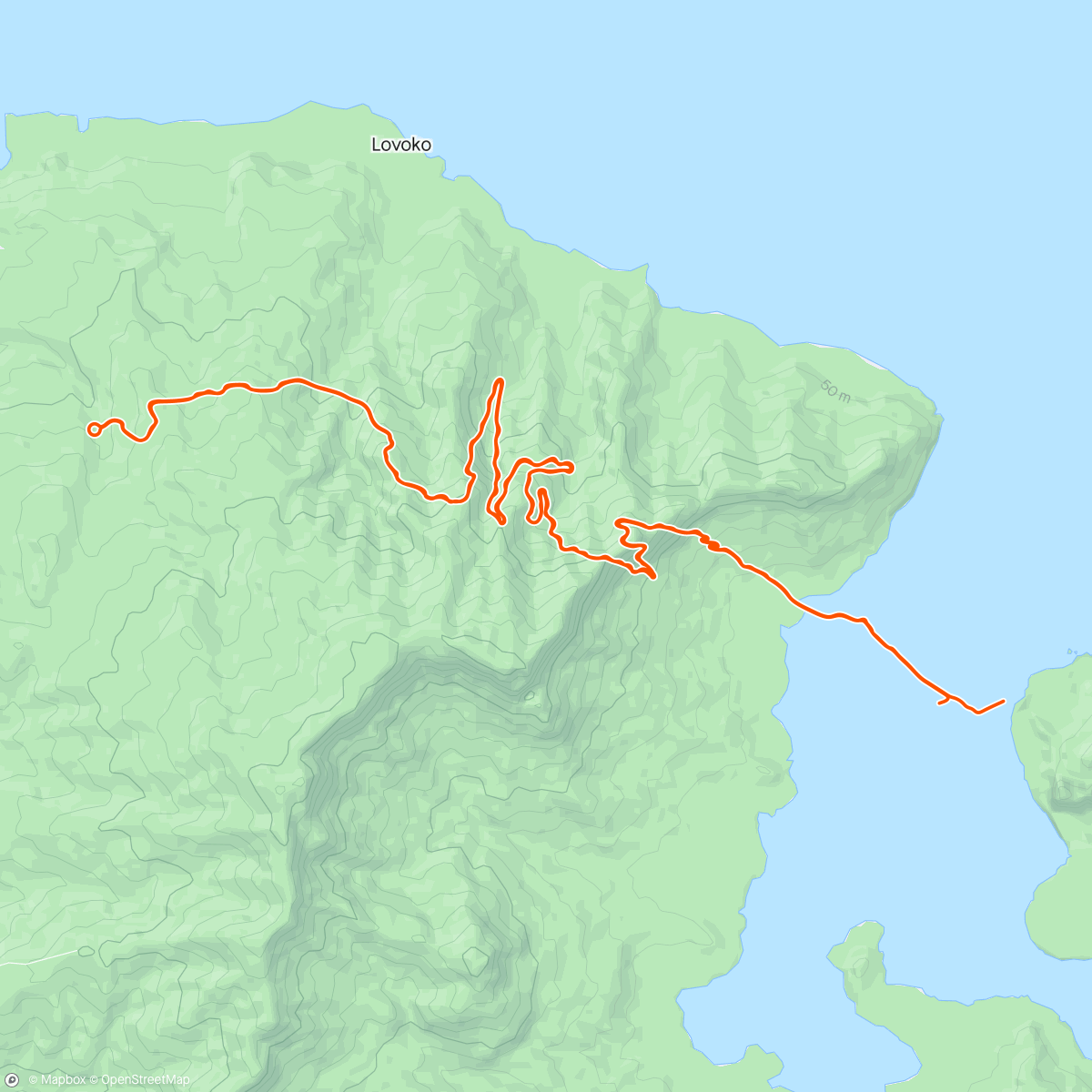Map of the activity, Zwift - Climb Portal: Col de la Madone at 100% Elevation in Watopia 🗻