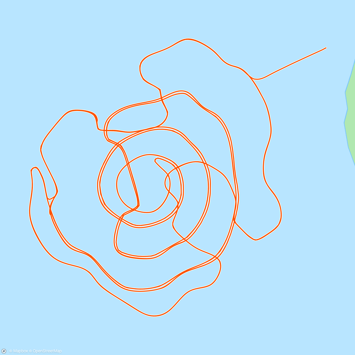 Map of the activity, Zwift - 1h ZONE 2 in Watopia