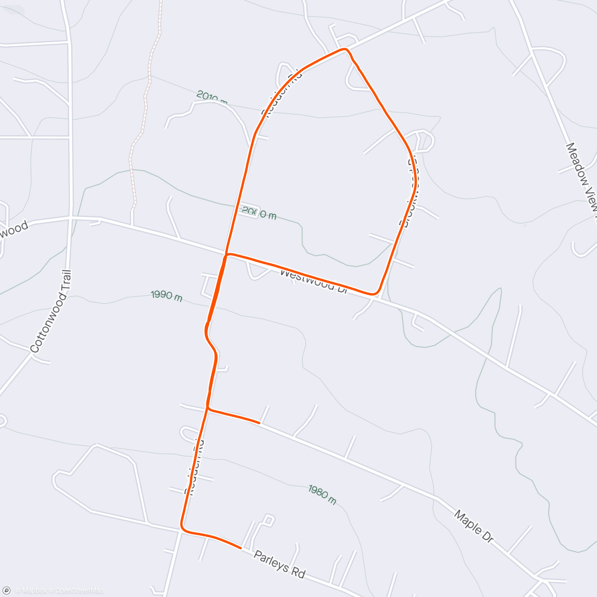 Map of the activity, 1st run I’ve done in a minute. Did get to stop and hang out with the herd 🦌 and chat with the neighbors 🤷🏼‍♂️