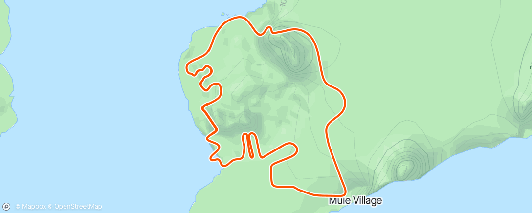 Map of the activity, Sprintlis....Zwift - Flat Route in Watopia