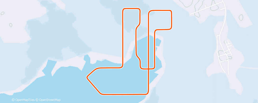 Map of the activity, MyWhoosh - Mompox City