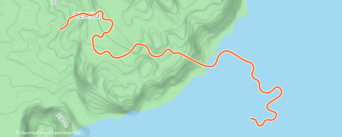 Map of the activity, Riscaldamento