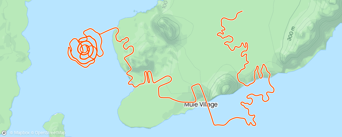 Map of the activity, Zwift - Endurance active