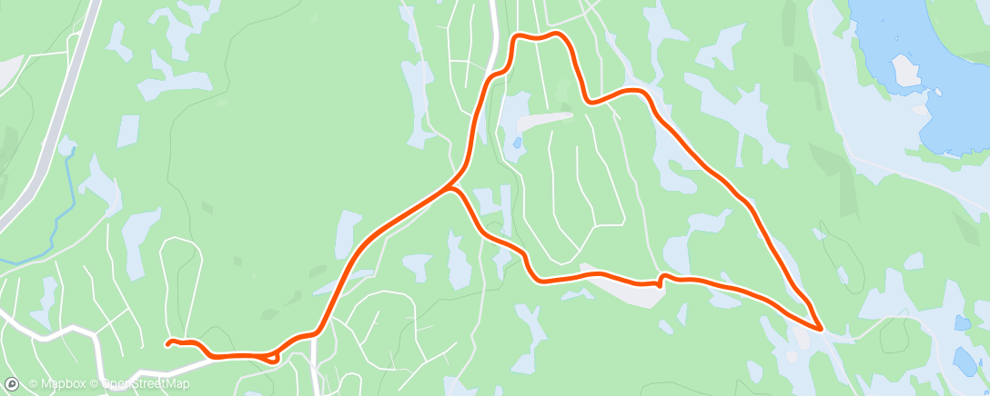 Map of the activity, Lunch Walk