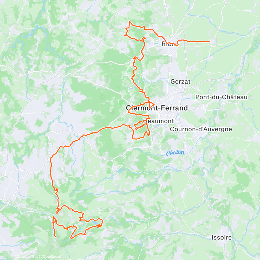 Map of the activity