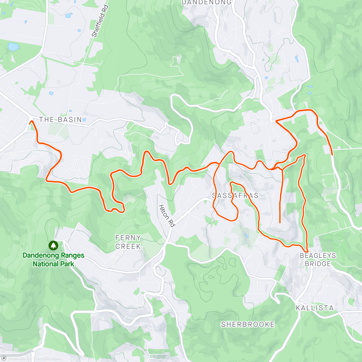 Map of the activity, New bike day 🚵🏻‍♀️🥳: test run