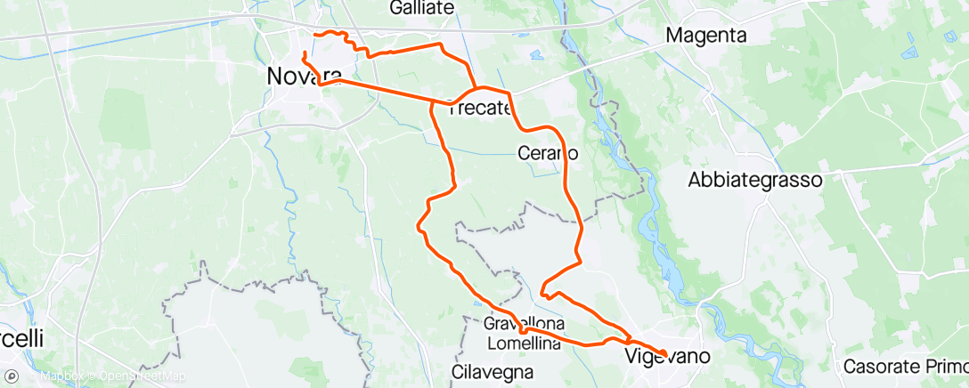 Map of the activity, Caffè ☕️ a Vigevano 😜