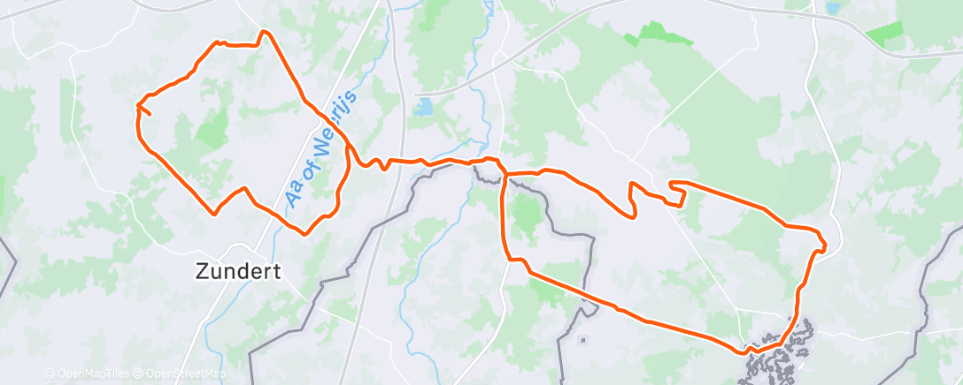 Map of the activity, Randa training 😄