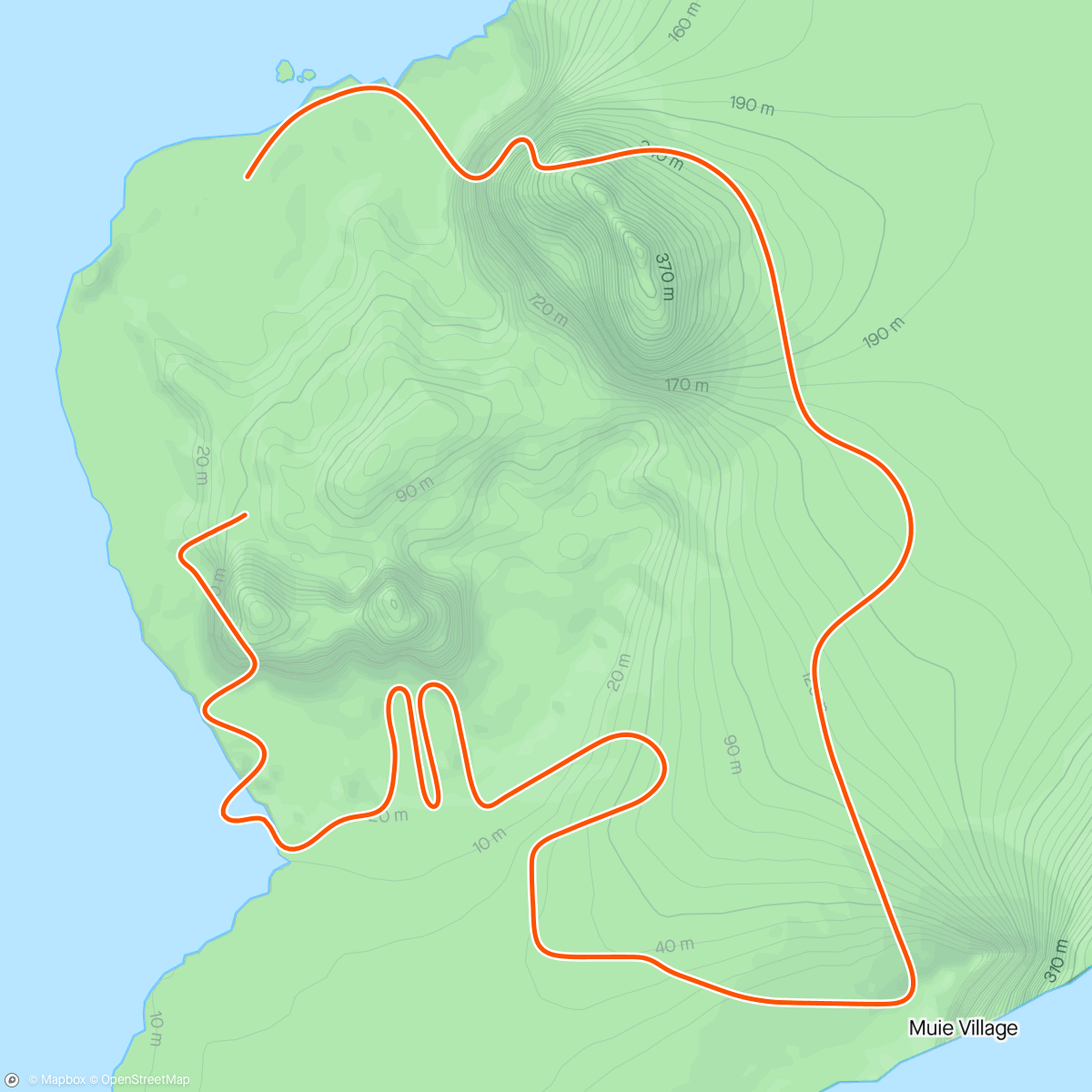 Map of the activity, Zwift - Ramp Test on R.G.V. in Watopia