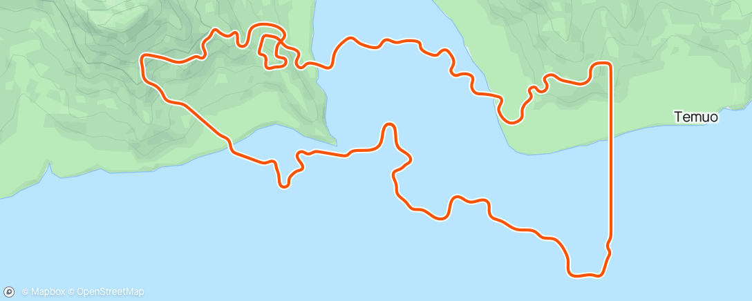 Map of the activity, Zwift - Coastal Crown Loop in Watopia