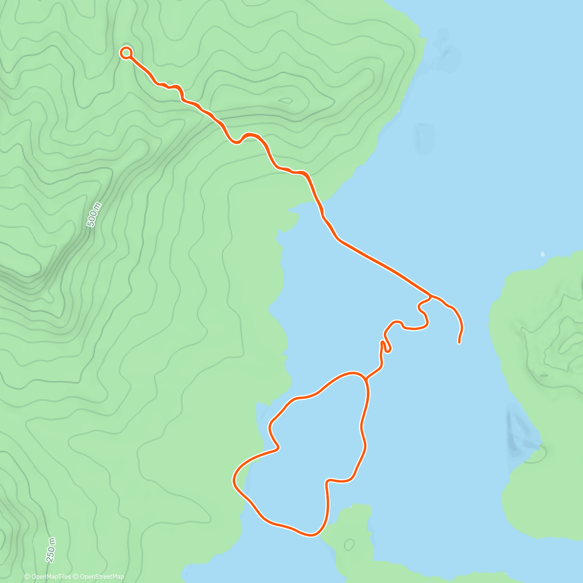 Map of the activity, Zwift - Climb Portal: Old Willunga Hill at 100% Elevation in Watopia