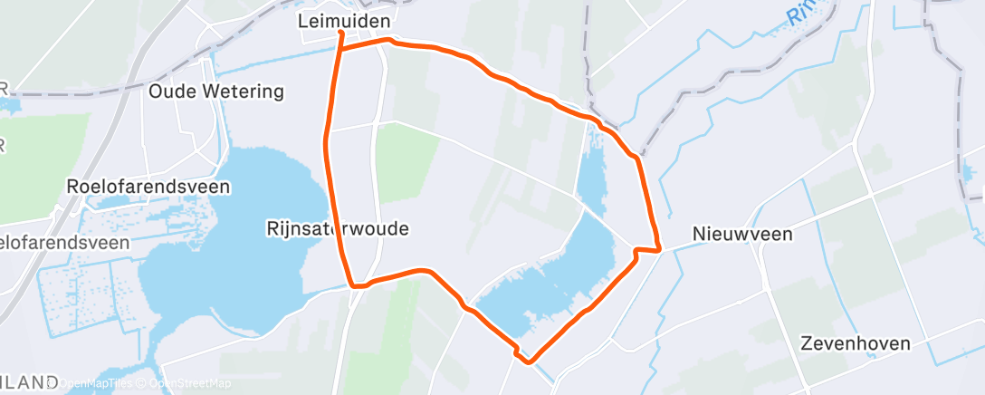Map of the activity, #219 Ochtendloop met Robin! 🎅🏻