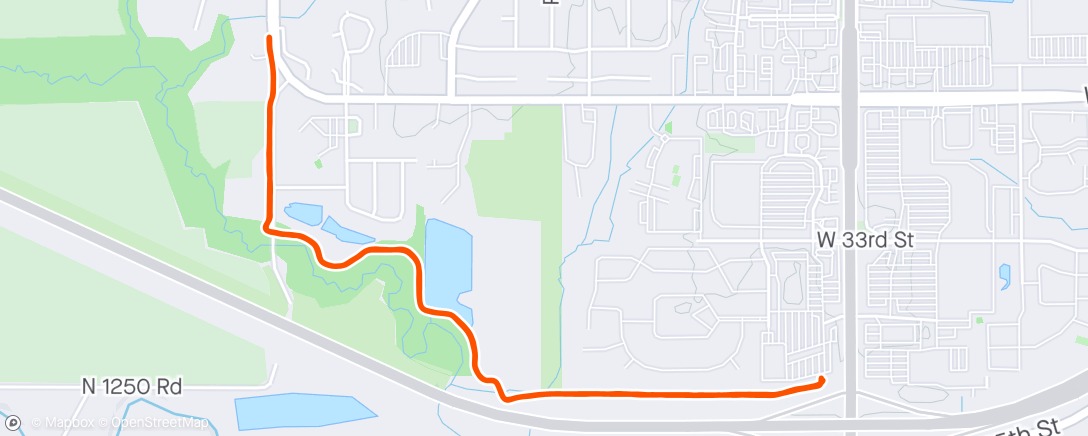 Map of the activity, Beat Beethoven 5K