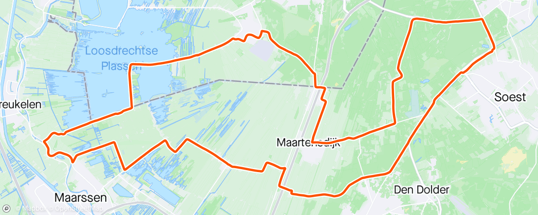 アクティビティ「Koningsdag ritje 🤴」の地図
