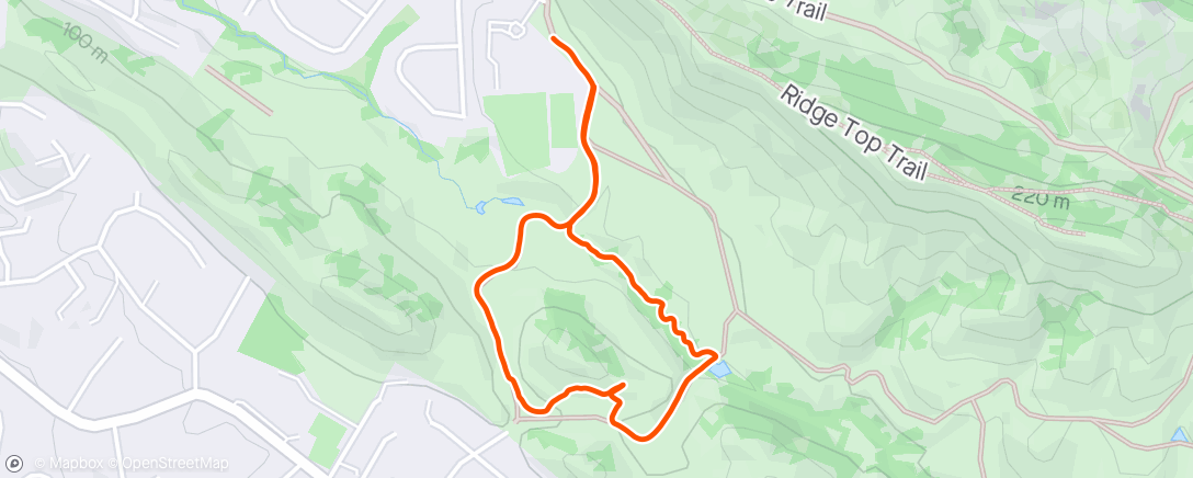 Карта физической активности (Hike with Peach)