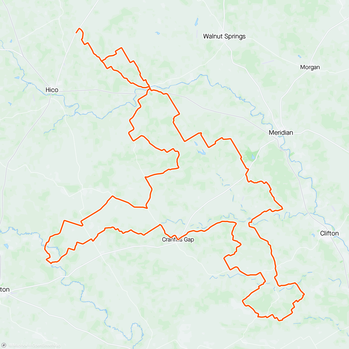 Map of the activity, Gravel Loco’s 🥈