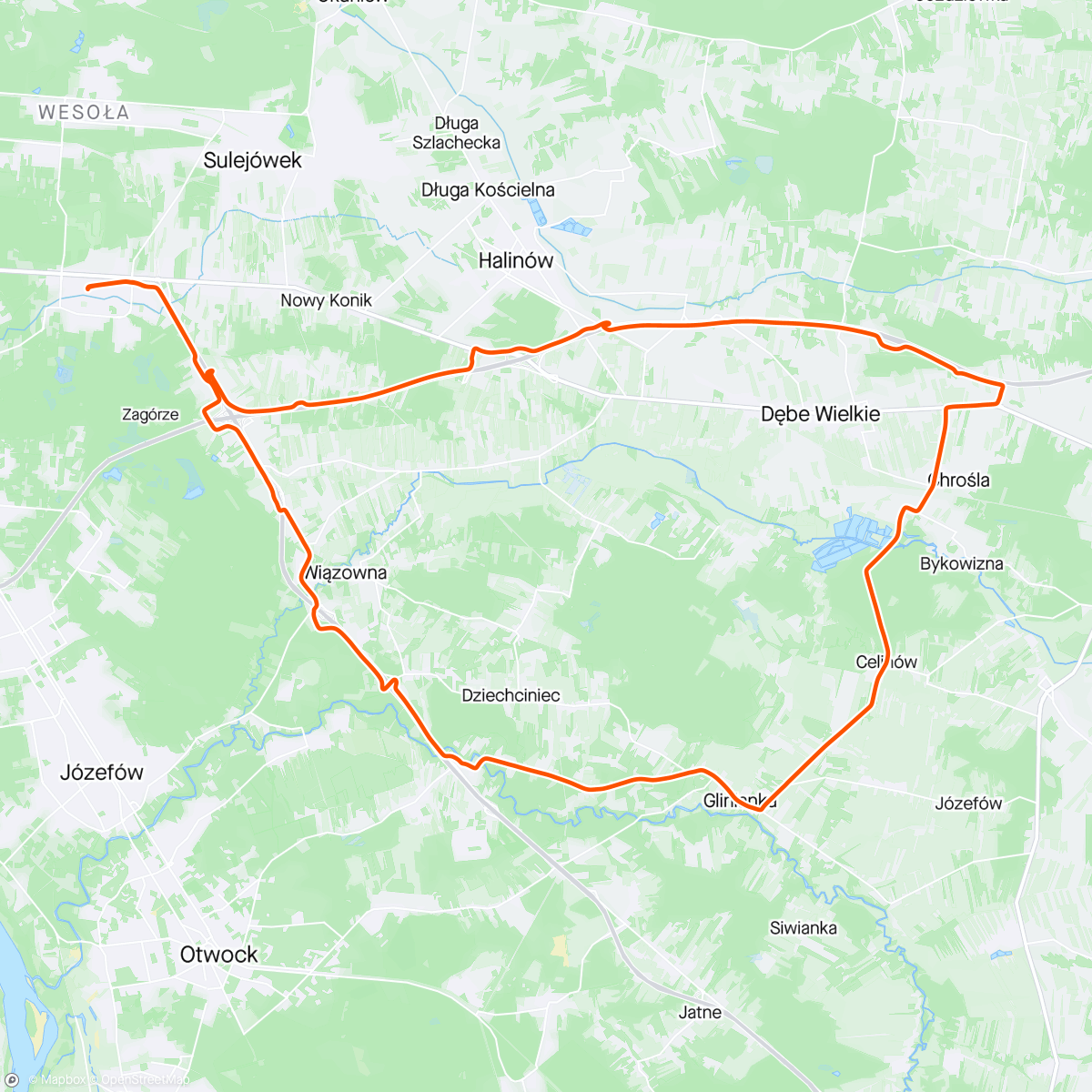 Map of the activity, Szoska, nie tęskniłem, ale było fajnie 🌞