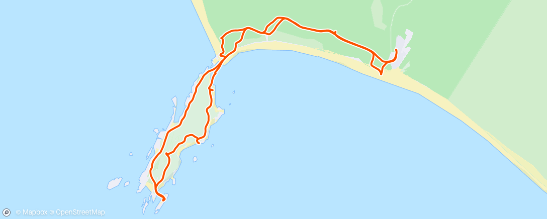 Map of the activity, Ynys Llanddwyn ⛪