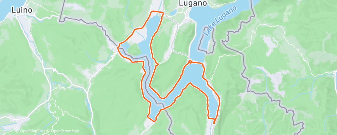 Map of the activity, Santo Stefano TGM