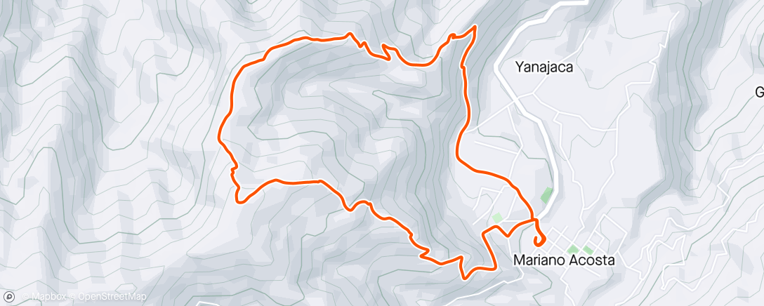 Map of the activity, Chasqui Trail 12km 🥇