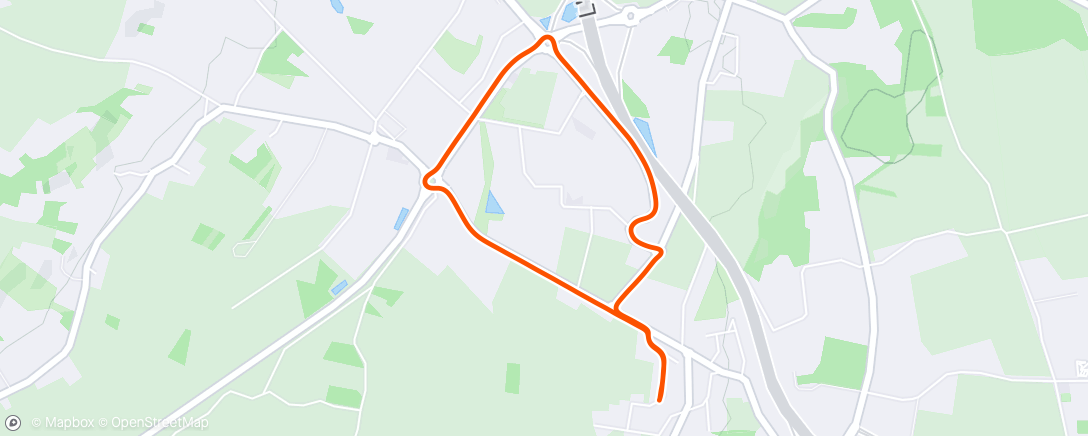 Map of the activity, Essai du Garmin … ça change du sigma à fil 😂😂