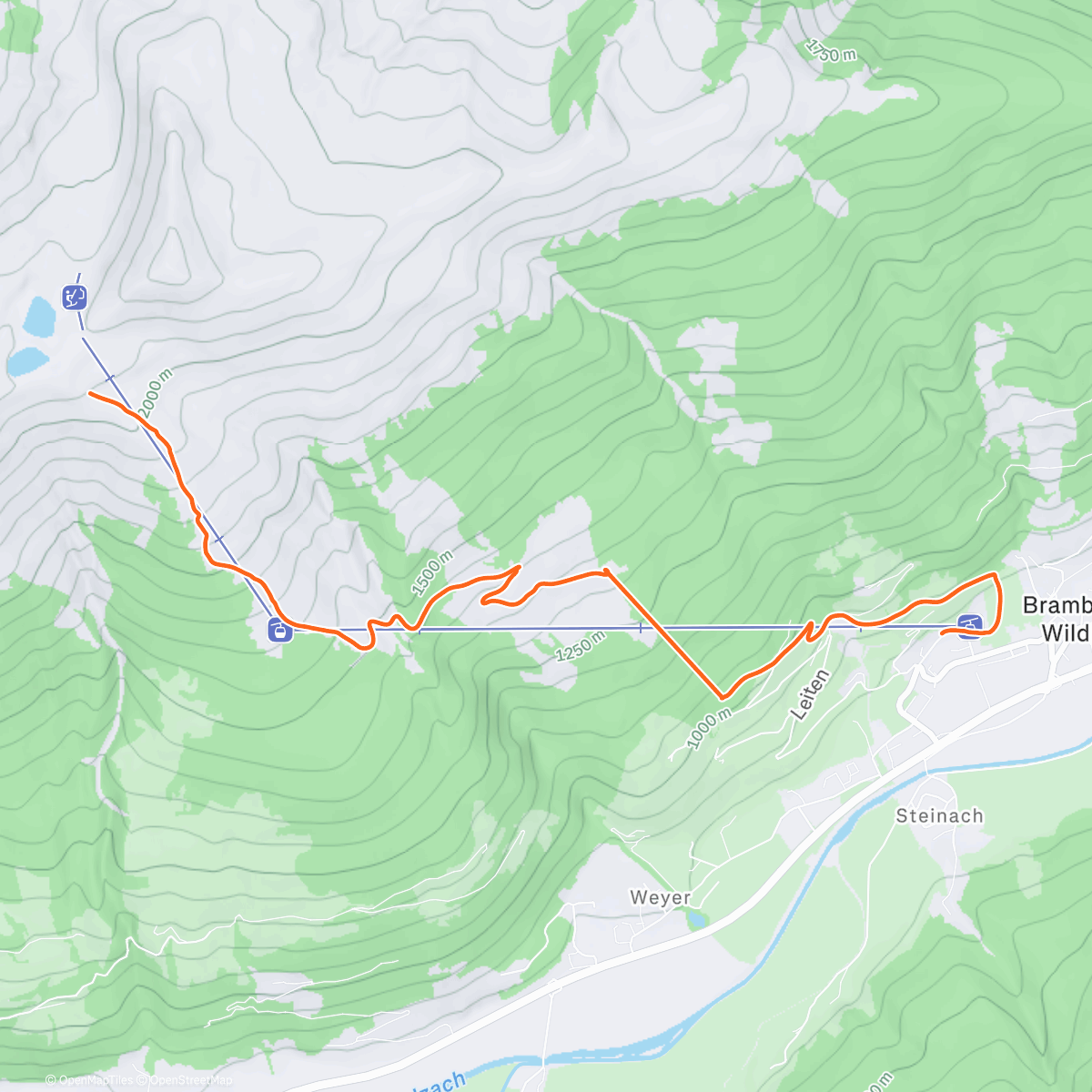 Map of the activity, Apré ski 💃🏻