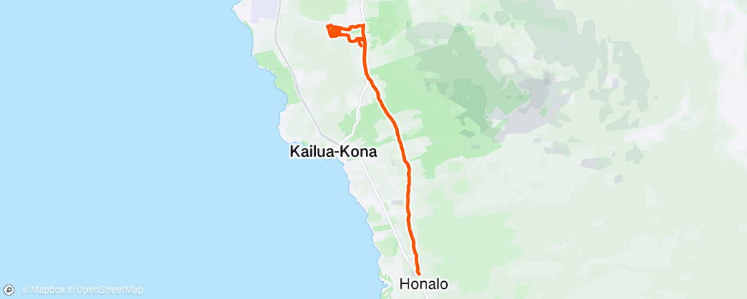 Map of the activity, Morning Ride