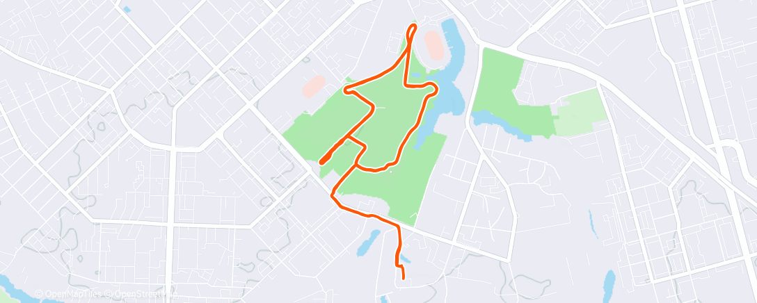 Карта физической активности (Утренний забег)