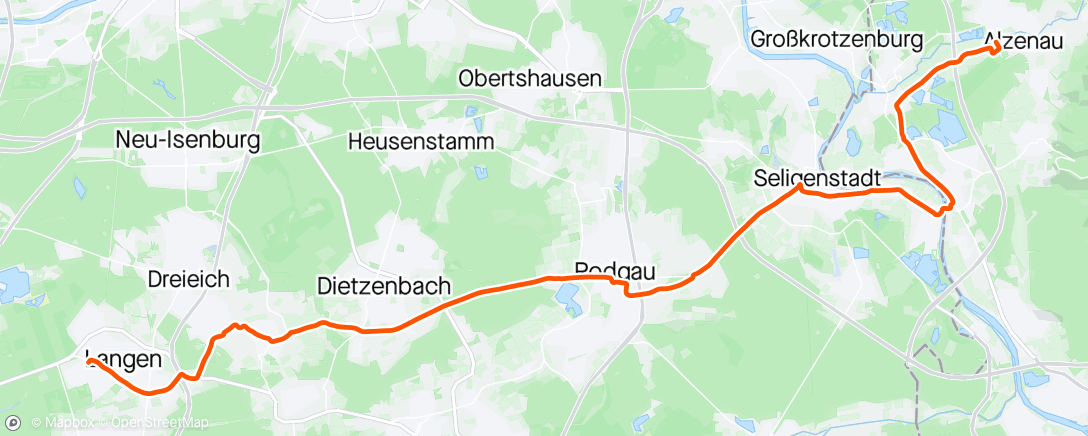Mapa da atividade, Heimweg