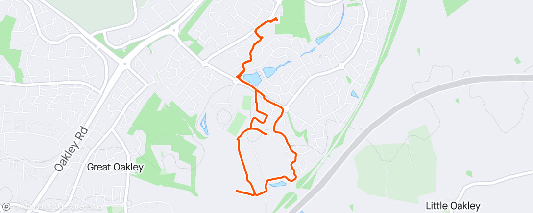 Map of the activity, This will blow your mind. Wee walk with Rosemary but didn’t notice I was just shy of 3 miles.